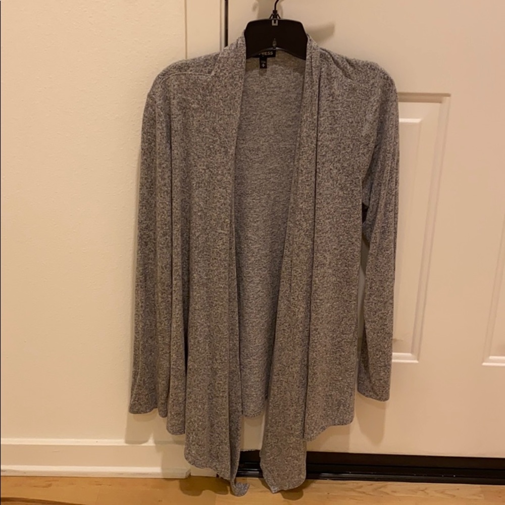 Express open cardigan